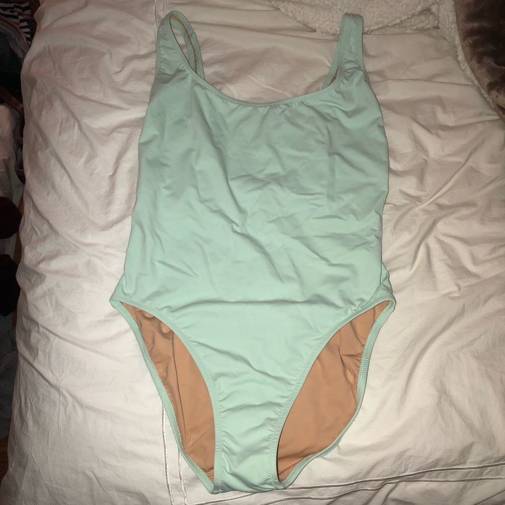 J. Crew Low Back/High Leg Swimsuit NWT